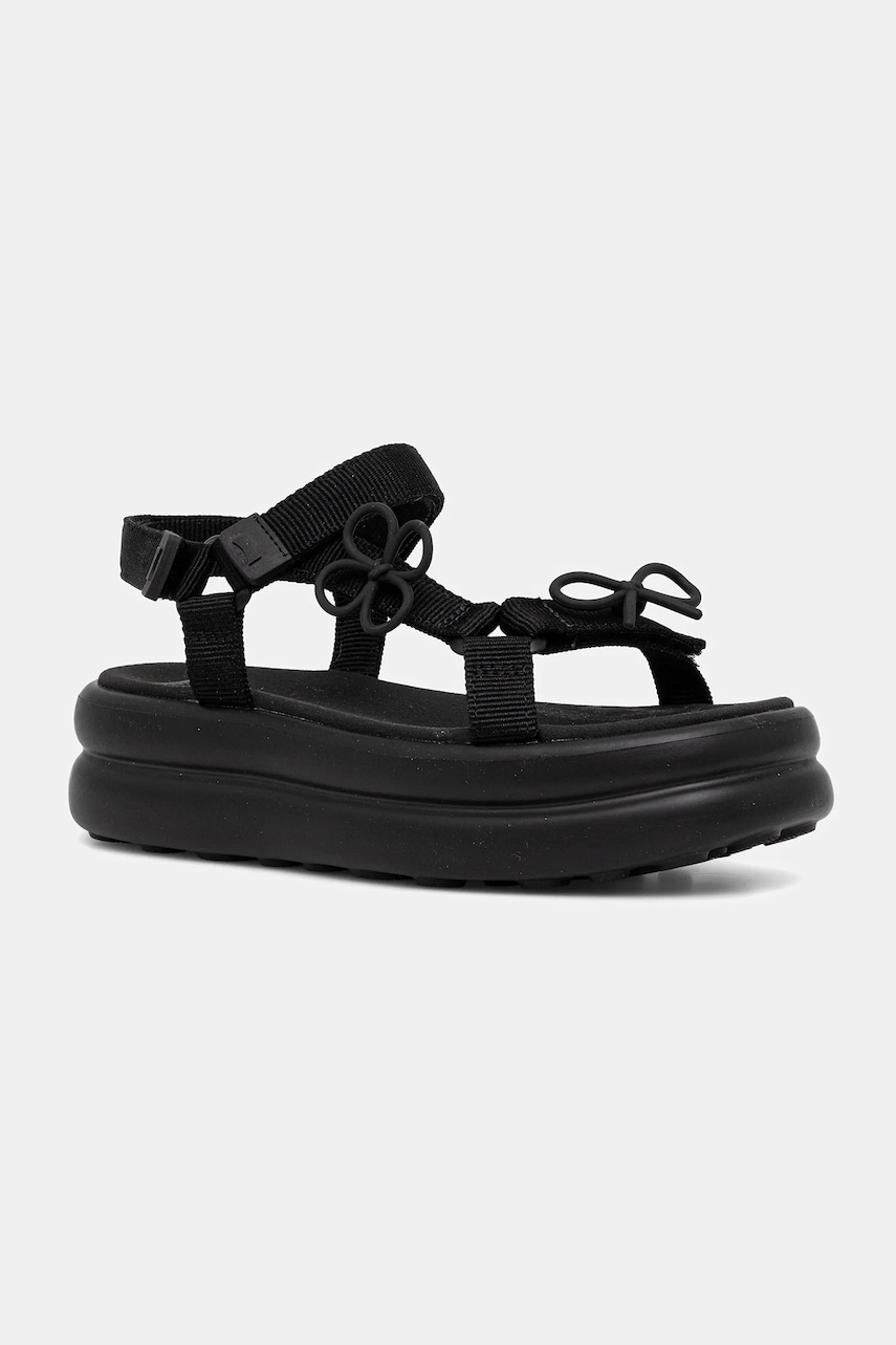 Camper sandale TWS culoarea negru, cu platforma, K201726-005