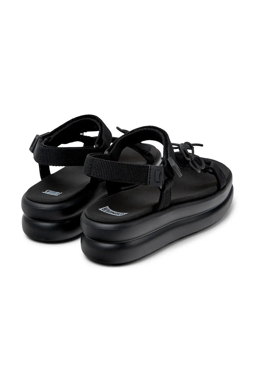 Σανδάλια Camper TWS χρώμα: μαύρο, K201726-005 φωτογραφία