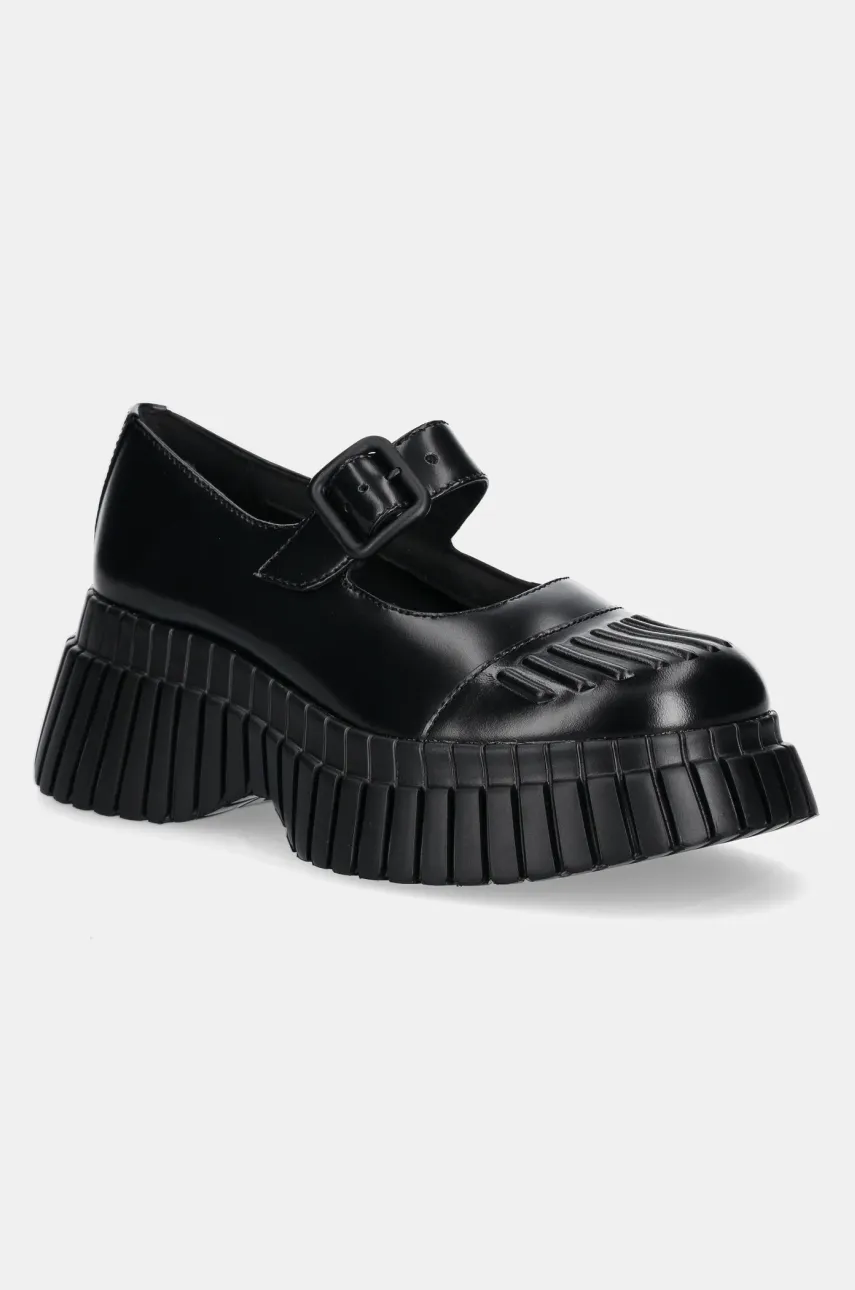 Camper balerini de piele Pix BCN culoarea negru, K201581-001