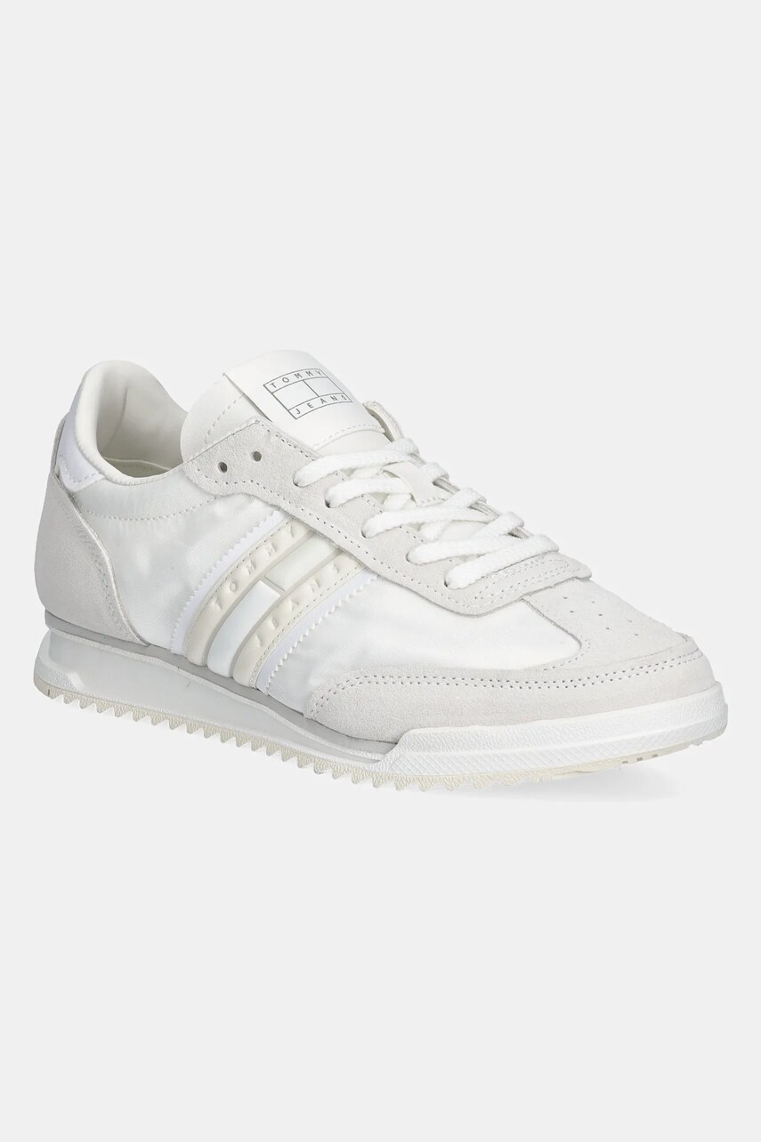 Tommy Jeans sneakers RETRO RUNNER CLEATED culoarea bej, EN0EN02717