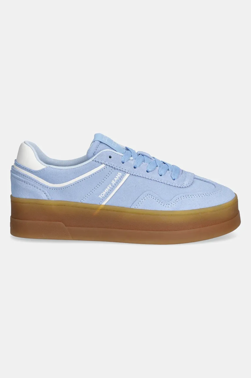 Замшевые кроссовки Tommy Jeans THE GREENWICH FLATFORM SUEDE EN0EN02734 Замшевые кроссовки Tommy Jeans THE GREENWICH FLATFORM SUEDE EN0EN02734
