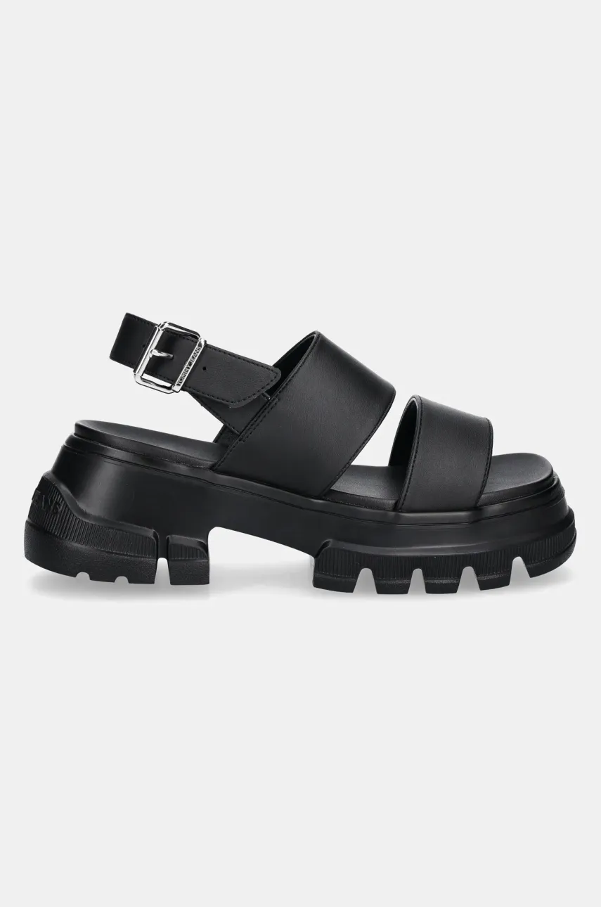 Сандалии Tommy Jeans CHUNKY CITY SANDAL женские цвет чёрный на платформе EN0EN02750 Сандалии Tommy Jeans CHUNKY CITY SANDAL женские цвет чёрный на платформе EN0EN02750