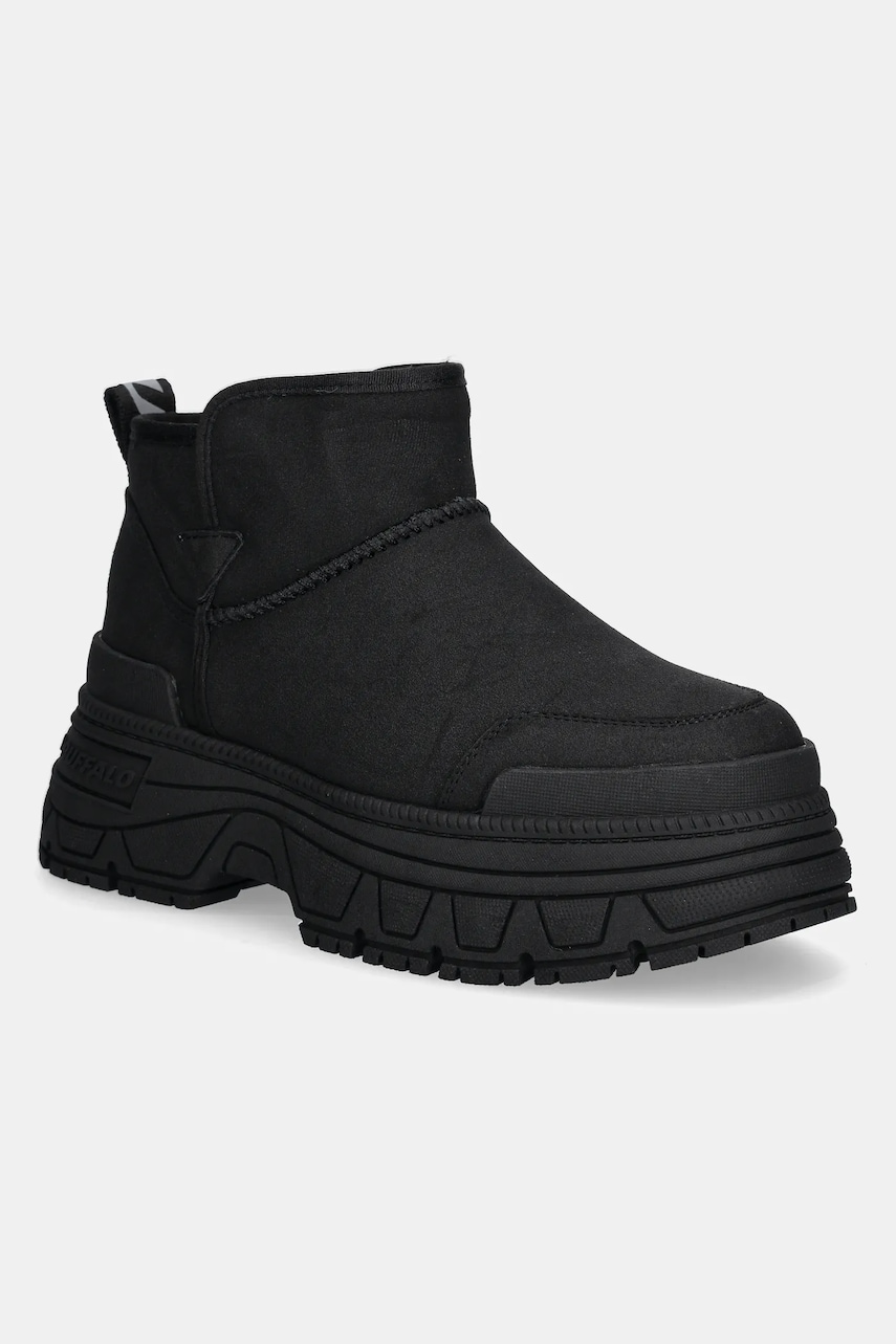 Buffalo cizme de iarna Fusion Slip On Lo Warm culoarea negru, 1270112-BLK Buffalo cizme de iarna Fusion Slip On Lo Warm culoarea negru, 1270112-BLK