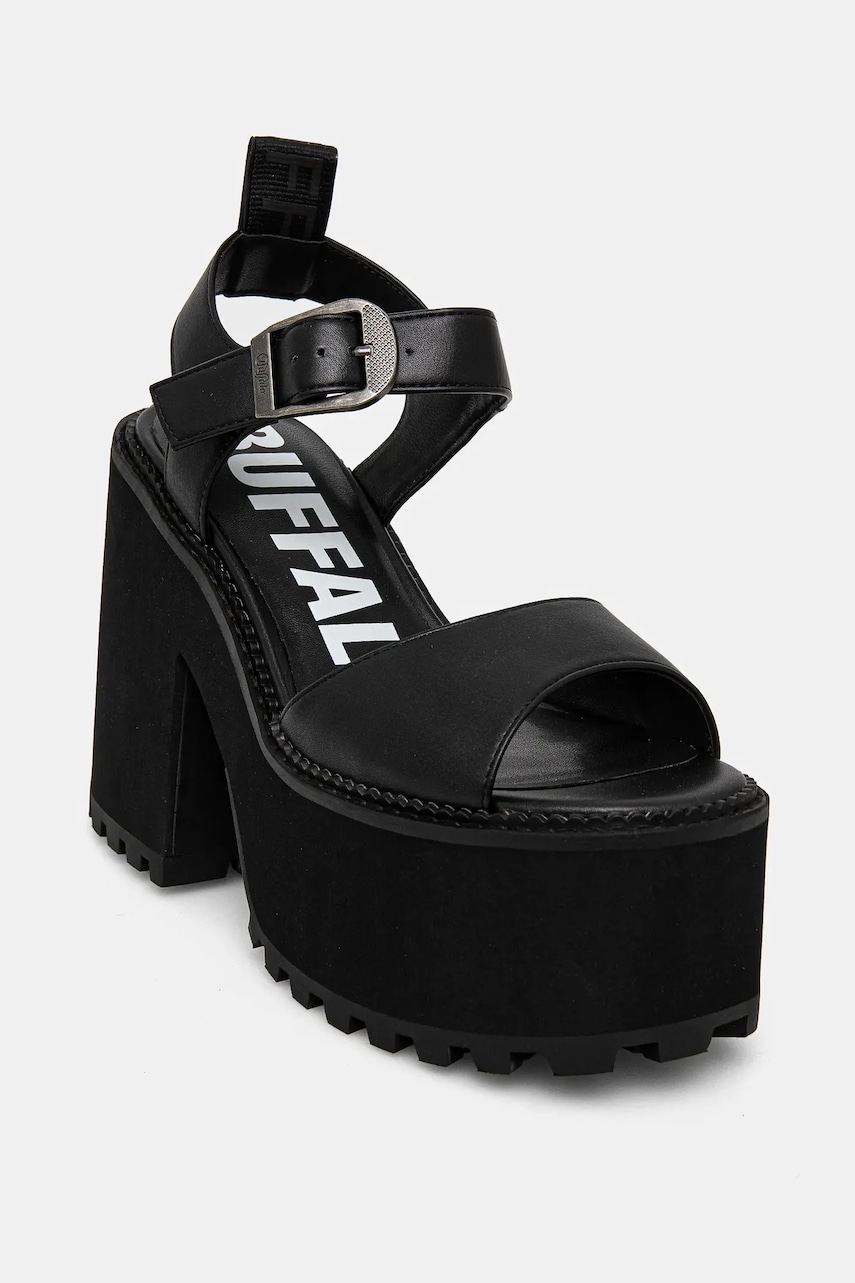 Buffalo sandale Killah Neat culoarea negru, 1291602-BLK