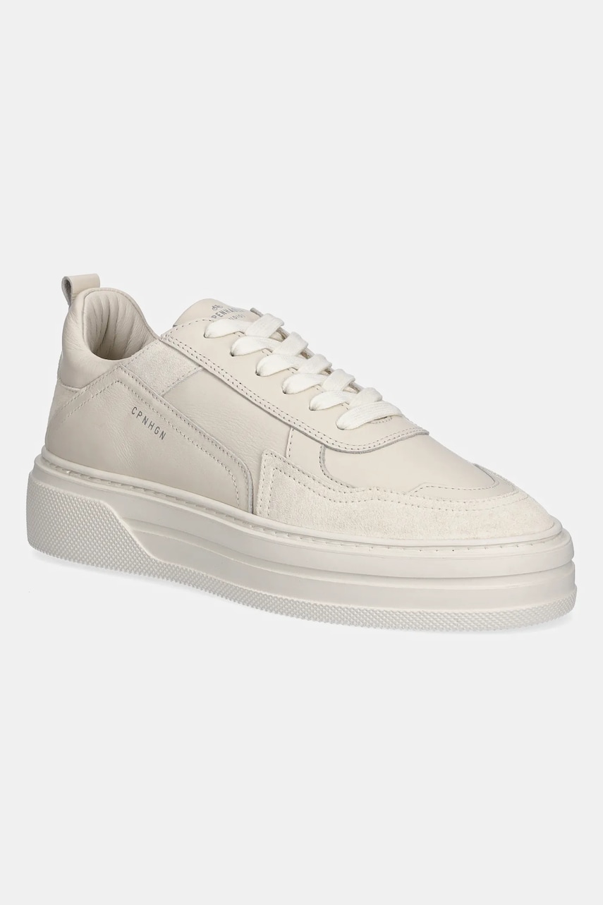 Levně Kožené sneakers boty Copenhagen Leather béžová barva, CPH189