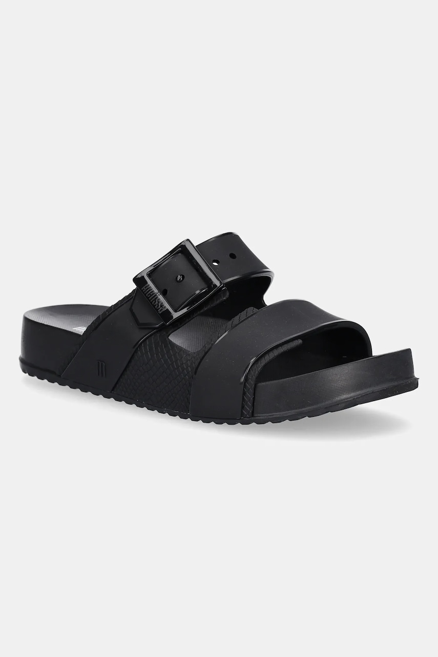 Melissa papuci COZY CONNECTION SLIDE femei, culoarea negru, M 35832 Melissa papuci COZY CONNECTION SLIDE femei, culoarea negru, M 35832