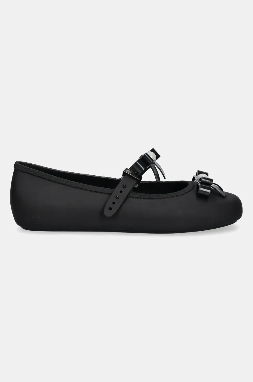 Балетки Melissa SOFT BALLERINA BOW цвет чёрный M 35971 Балетки Melissa SOFT BALLERINA BOW цвет чёрный M 35971