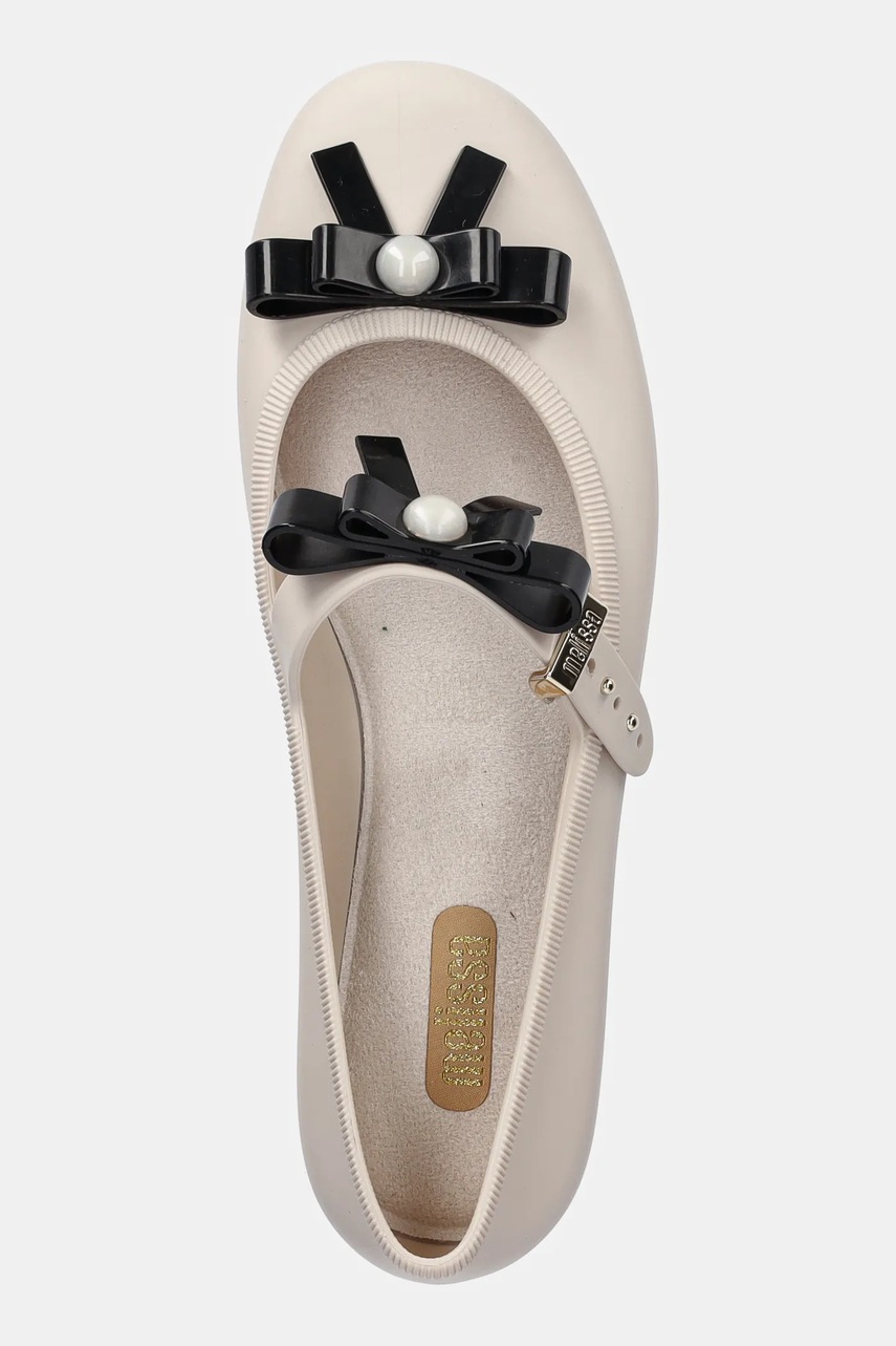 Μπαλαρίνες Melissa SOFT BALLERINA BOW χρώμα: μπεζ, M 35971 φωτογραφία
