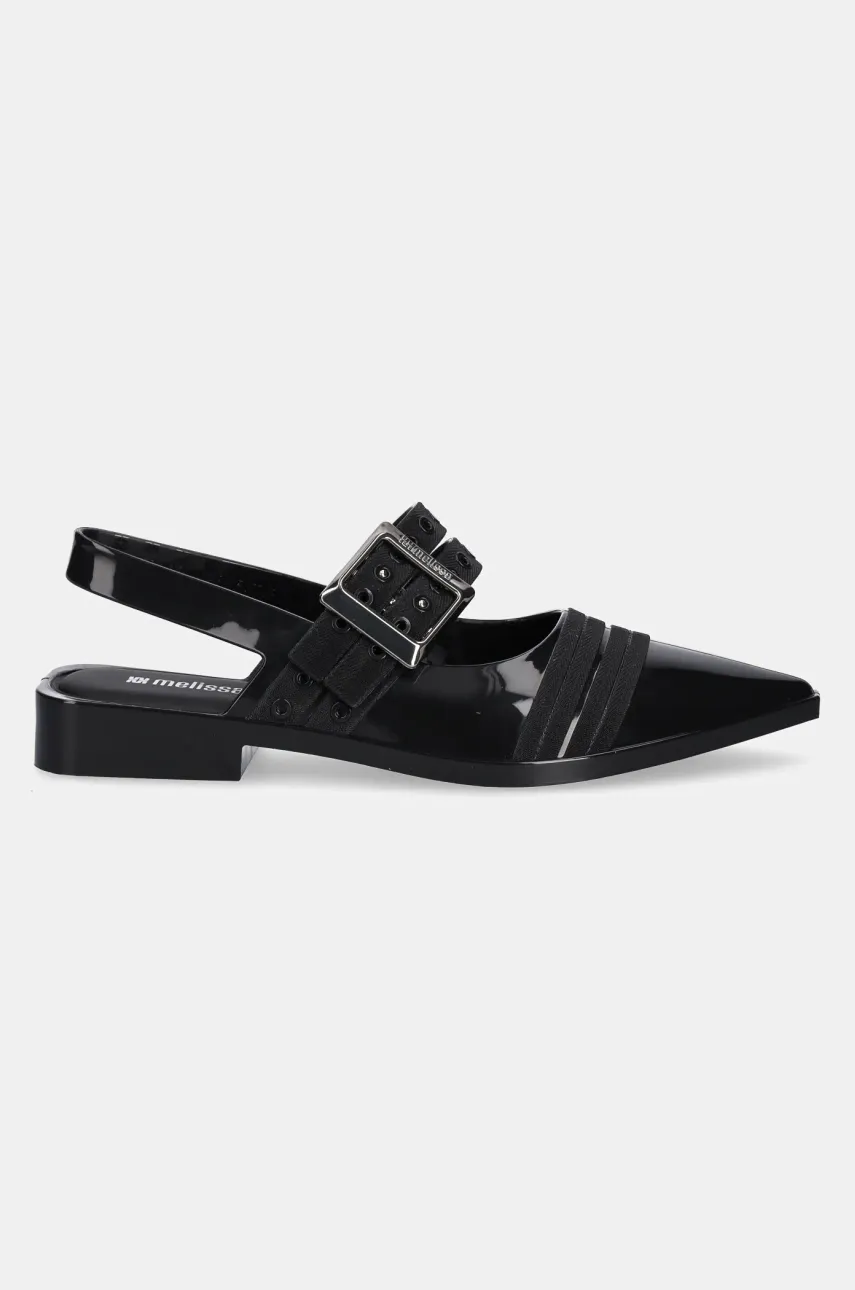 Балетки Melissa LYLIKE цвет чёрный открытая пятка M 35973 Балетки Melissa LYLIKE цвет чёрный открытая пятка M 35973