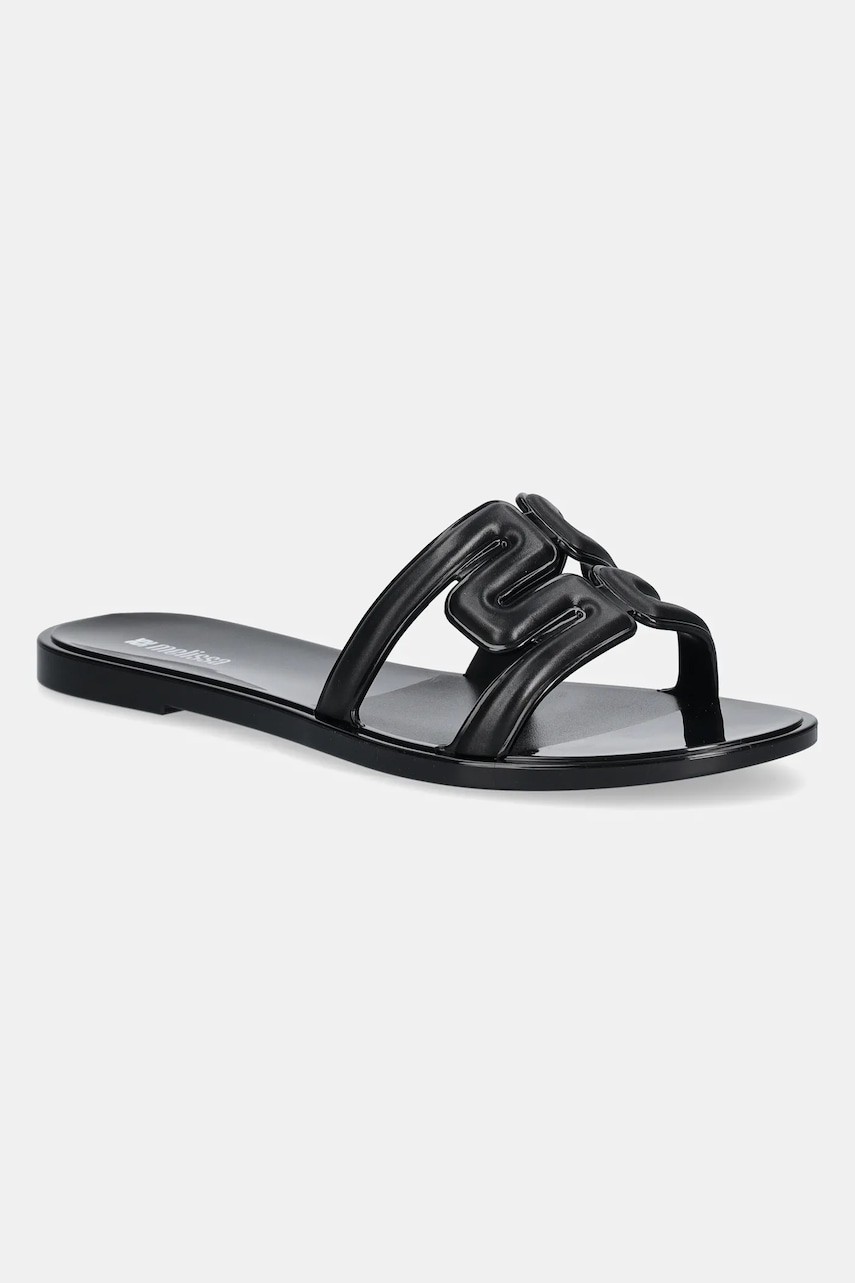 Melissa papuci M SLIDE femei, culoarea negru, M 36148