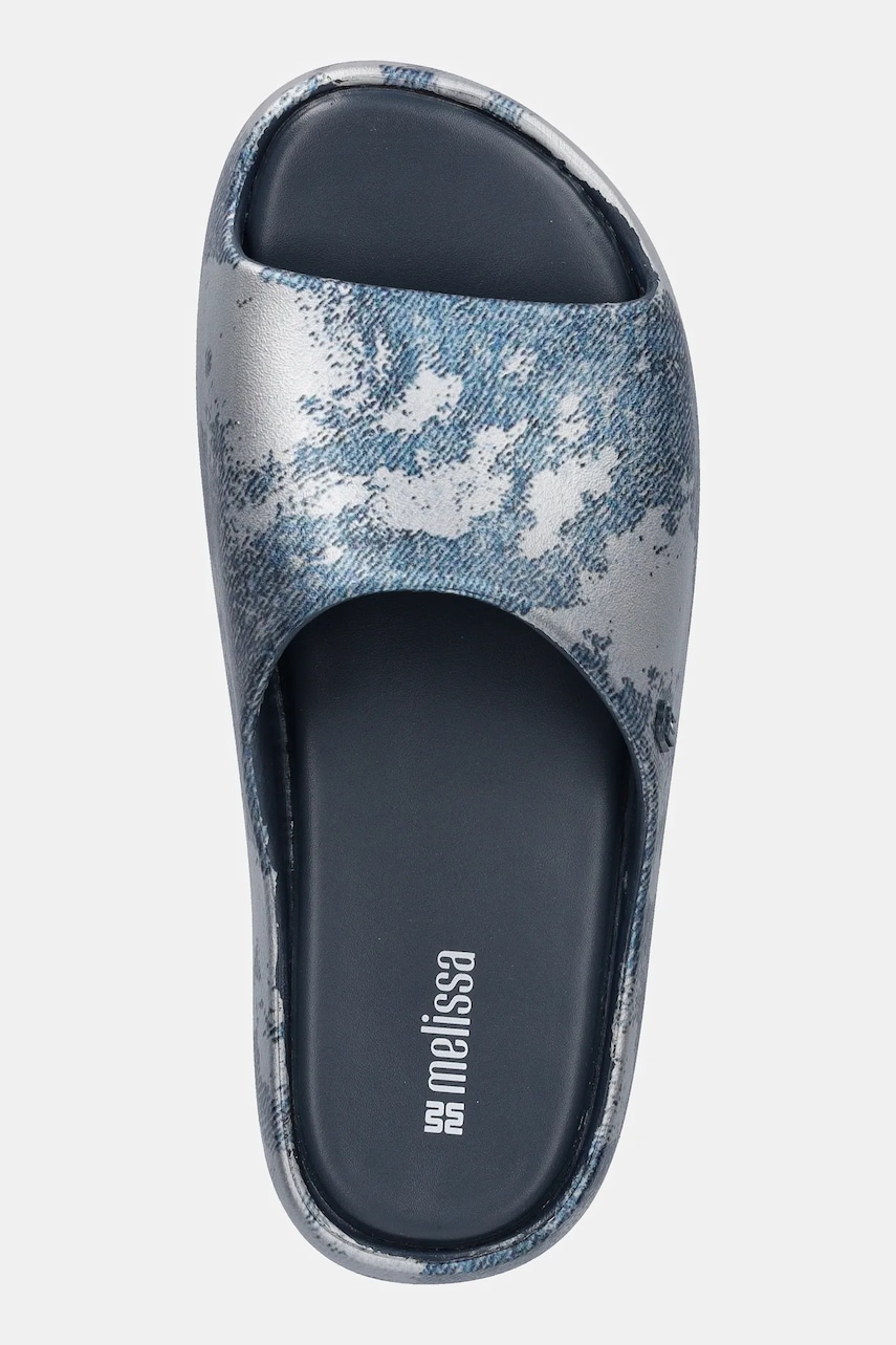 Šľapky Melissa FREE PLATFORM SLIDE DENIM