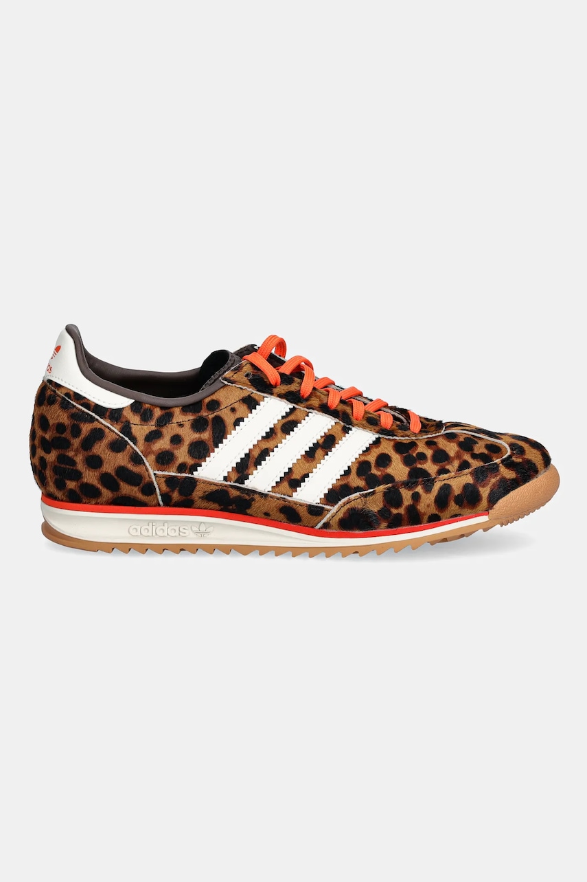 Кроссовки adidas Originals Sl 72 OG женские цвет коричневый JI0189 Кроссовки adidas Originals Sl 72 OG женские цвет коричневый JI0189