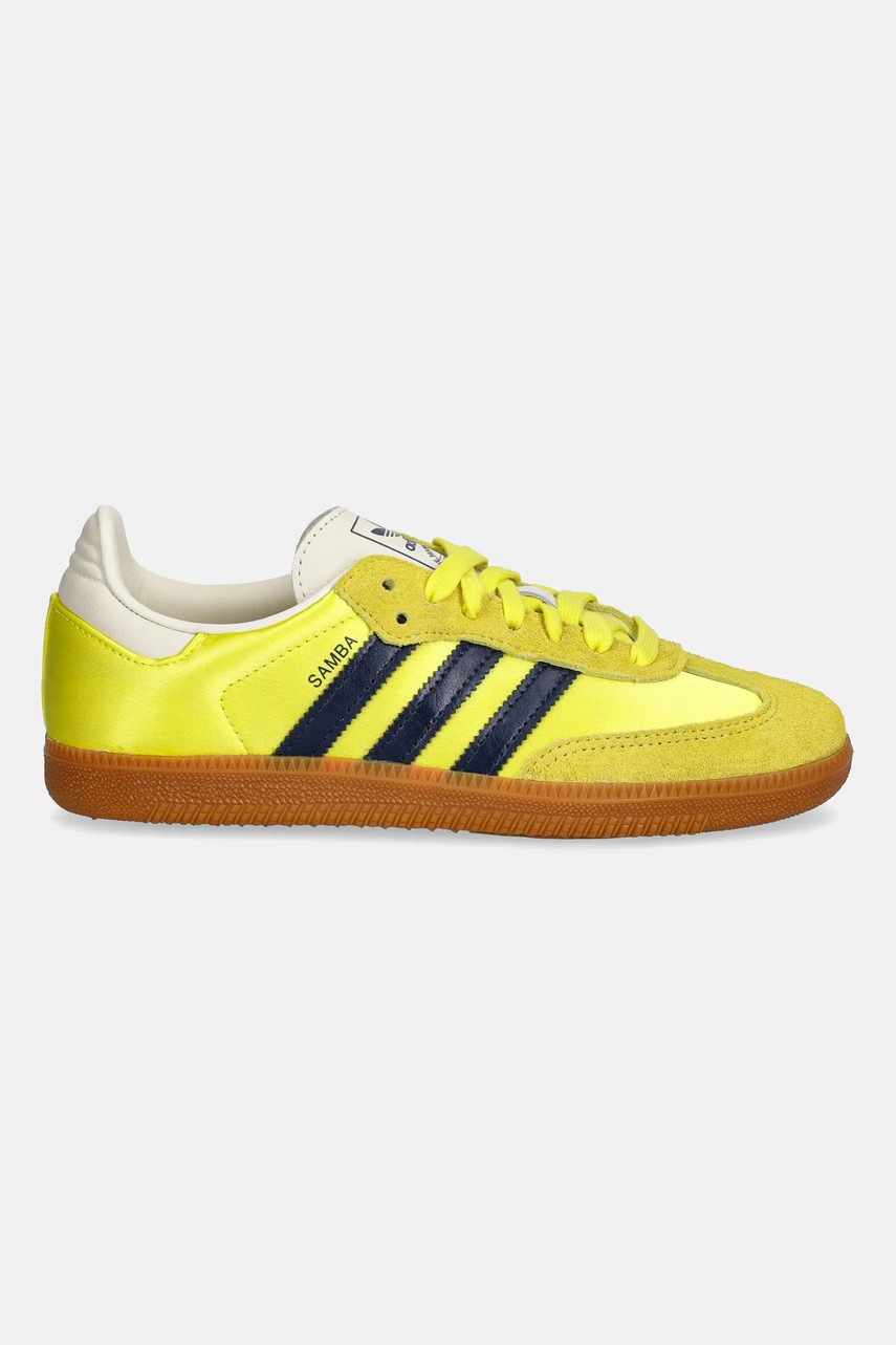 Кроссовки adidas Originals Samba OG цвет жёлтый JI2594 Кроссовки adidas Originals Samba OG цвет жёлтый JI2594