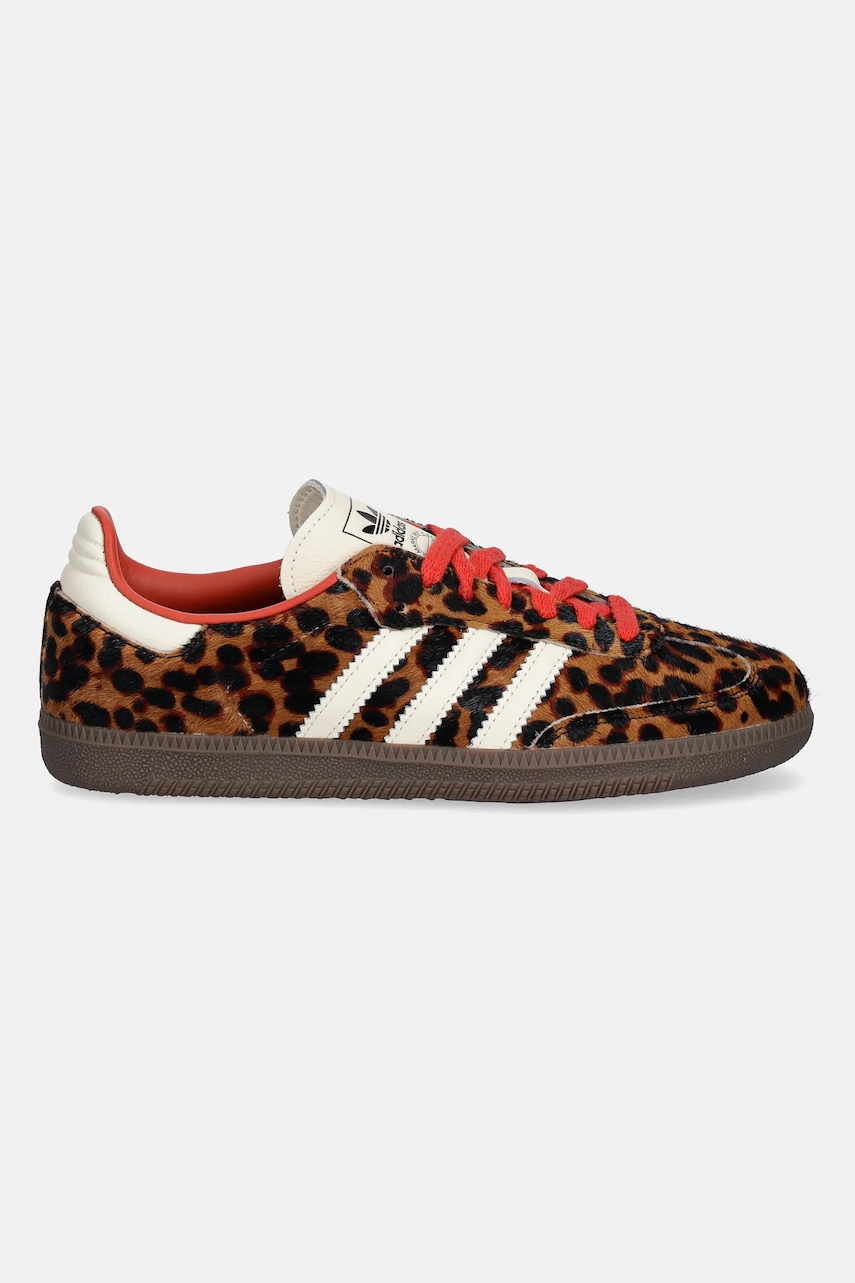 Кроссовки adidas Originals Samba OG цвет коричневый JI2734 Кроссовки adidas Originals Samba OG цвет коричневый JI2734