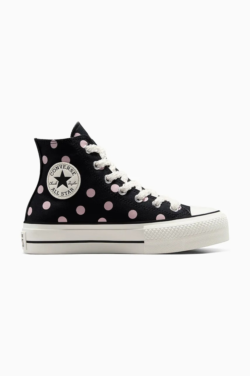 Converse tenisi Chuck Taylor All Star Lift culoarea negru, A10688C
