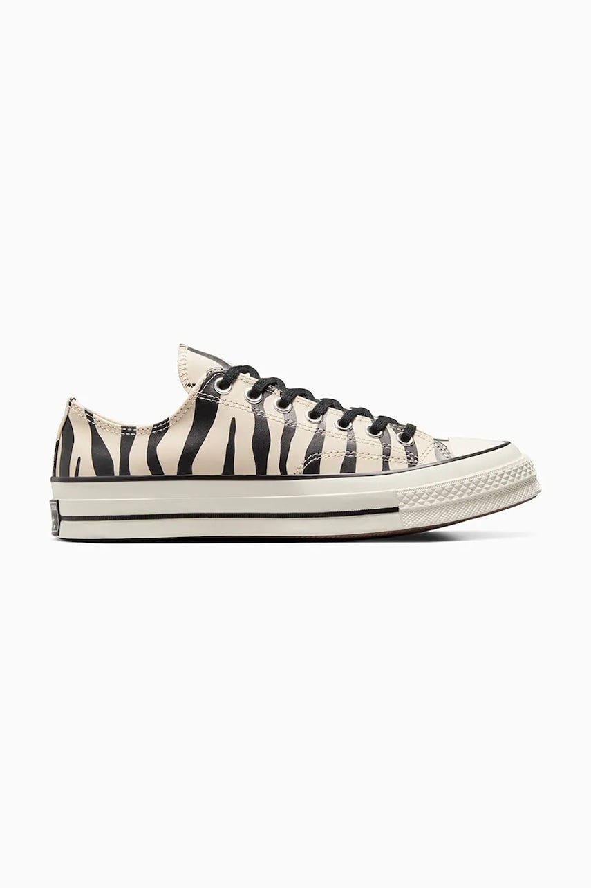 Converse tenisi Chuck 70 culoarea alb, A13438C