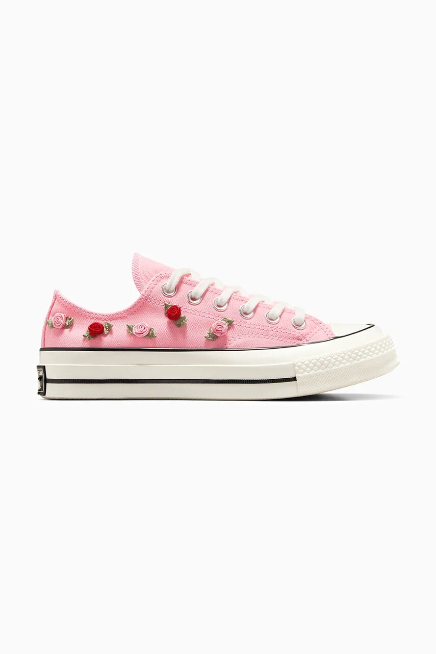 Converse tenisi Chuck 70 Valentine\'s Day culoarea roz, A13649C