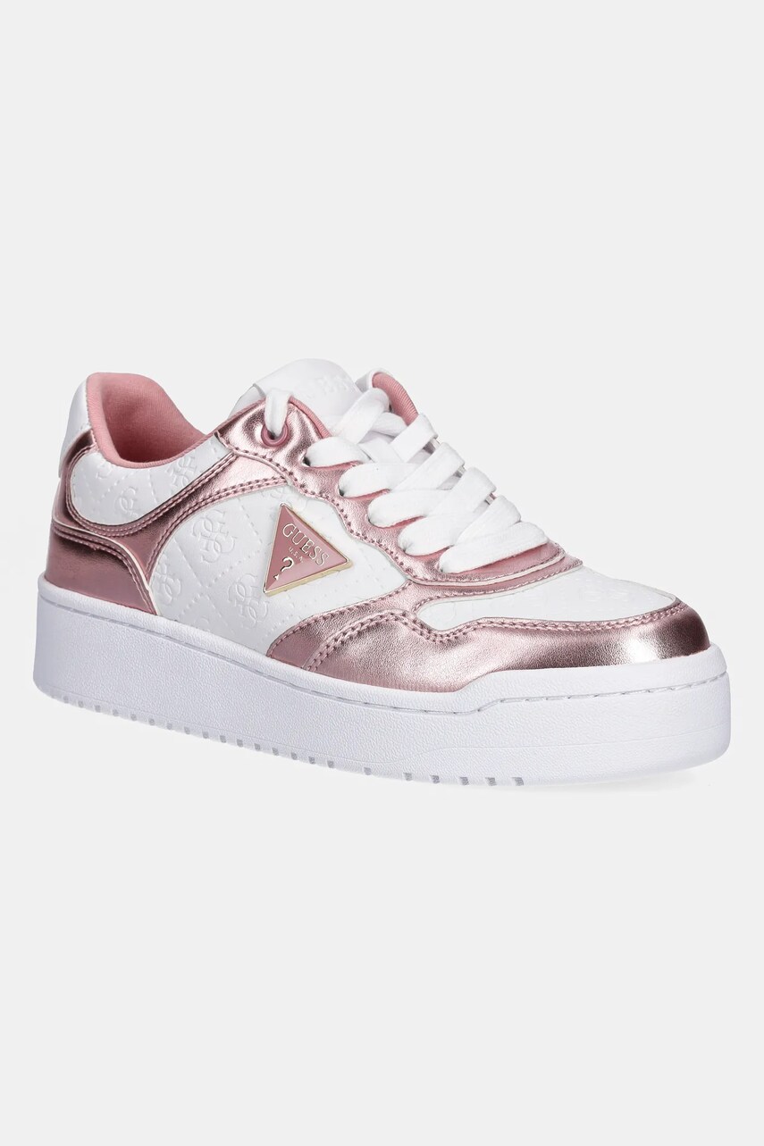 Levně Sneakers boty Guess MIRAM6 růžová barva, FLJMI6 FAL12