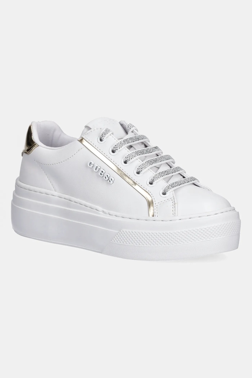 

Маратонки Guess AMERIA в бяло FLJMRI ELE12, Бял