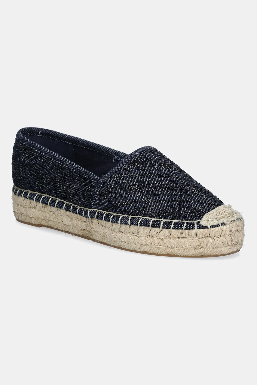 Levně Espadrilky Guess JOLANDYN tmavomodrá barva, FLJODY DEN14
