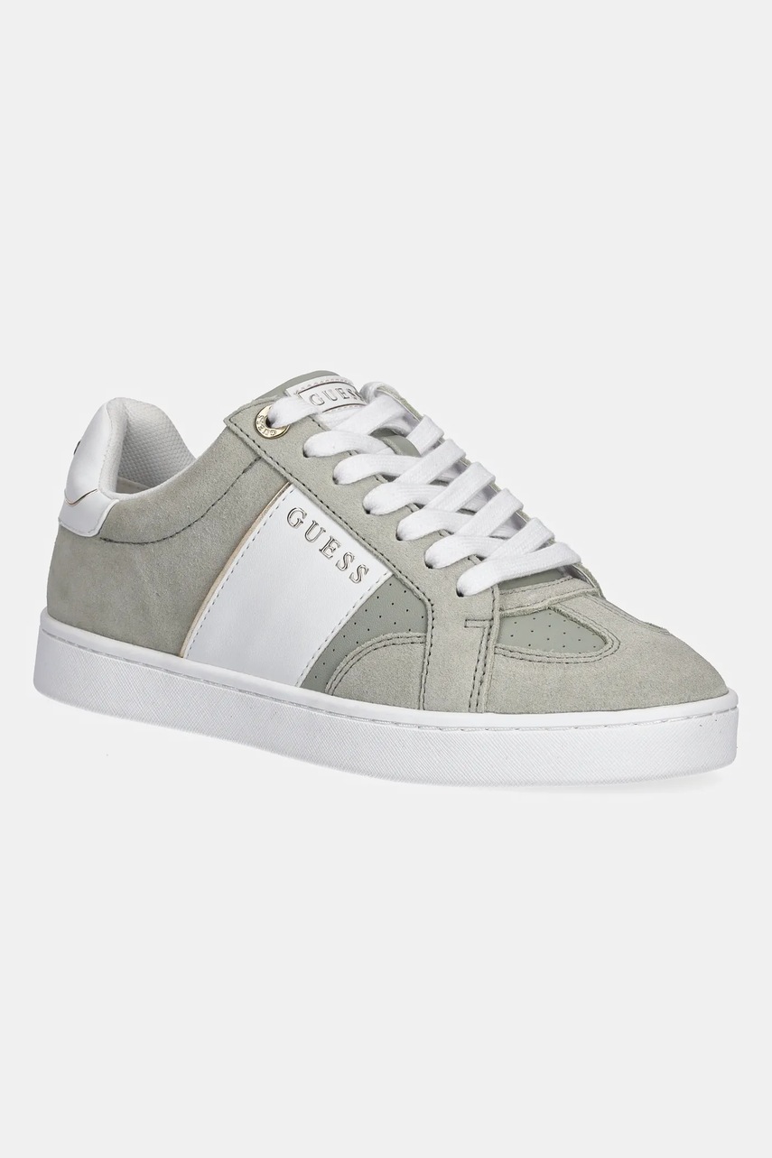 Levně Tenisky Guess JRONE6 zelená barva, FLJRO6 SUE12