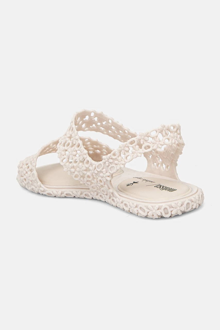 Σανδάλια Melissa MELISSA PANC SANDAL + ISABELA CAPETO χρώμα: μπεζ, M.33440.54144 φωτογραφία