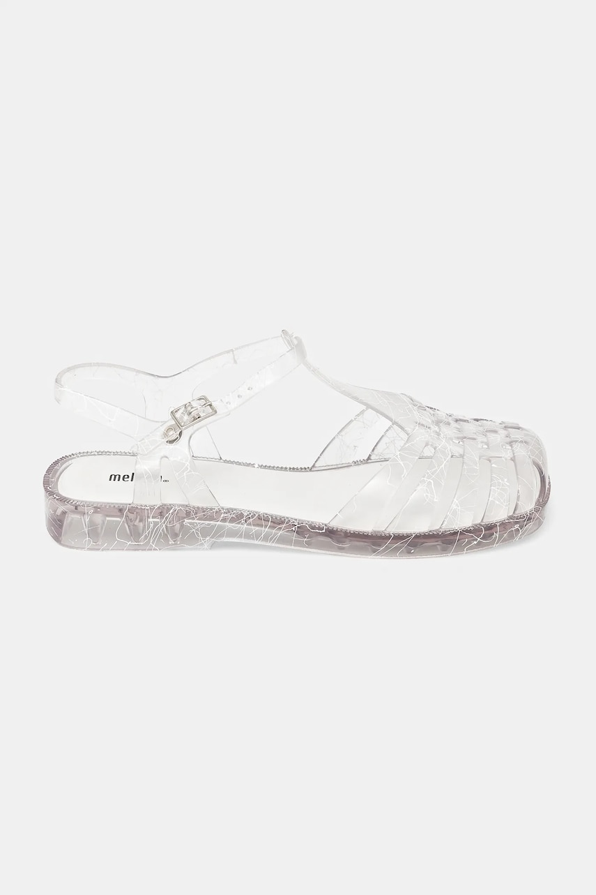 Сандалии Melissa MELISSA ARANHA QUADRADA II AD женские цвет прозрачный M.33523.50667 Сандалии Melissa MELISSA ARANHA QUADRADA II AD женские цвет прозрачный M.33523.50667