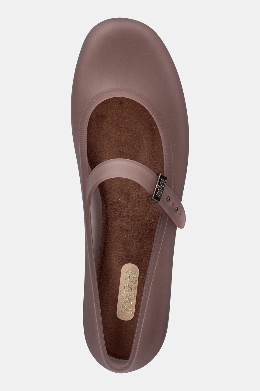 Μπαλαρίνες Melissa MELISSA SOFT BALLERINA AD χρώμα: καφέ, M 35785.BI489 φωτογραφία