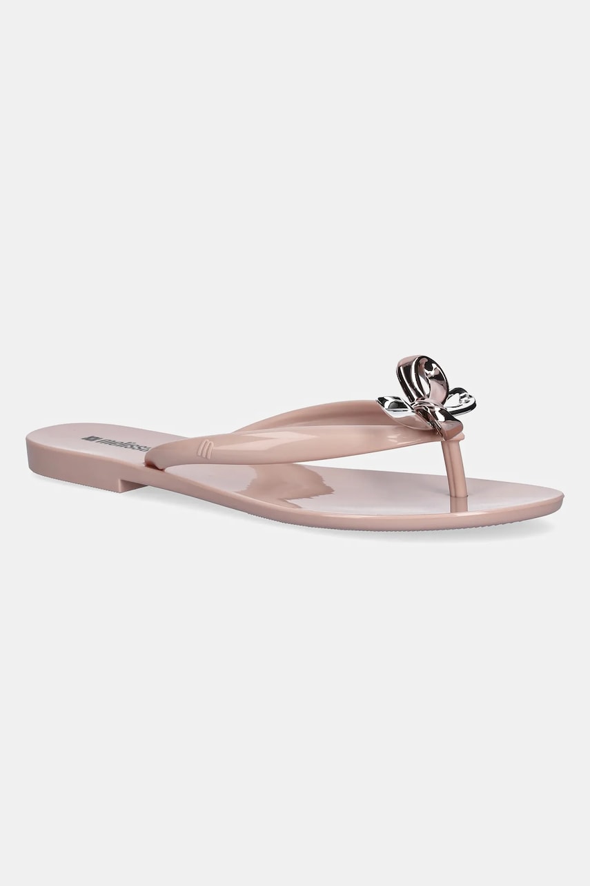 Melissa slapi MELISSA HARMONIC ECLIPSE AD femei, culoarea roz, cu toc plat, M 35997.BF610