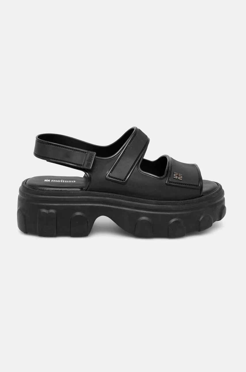 Сандалии Melissa MELISSA ELLA MOVE AD женские цвет чёрный на платформе M 36150.BH670 Сандалии Melissa MELISSA ELLA MOVE AD женские цвет чёрный на платформе M 36150.BH670
