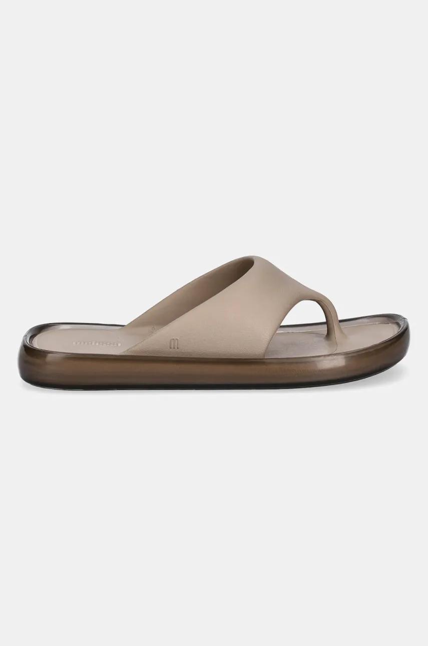 Вьетнамки Melissa MELISSA FLOAT AD женские цвет бежевый на плоском ходу M 33915 BE188 Вьетнамки Melissa MELISSA FLOAT AD женские цвет бежевый на плоском ходу M 33915 BE188