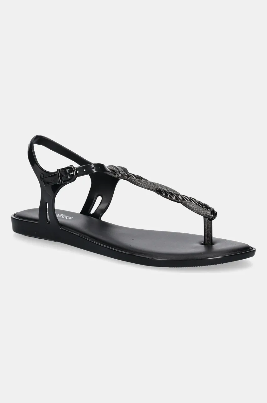 Melissa sandale MELISSA SOLAR TWIST AD femei, culoarea negru, M.36042.BF295