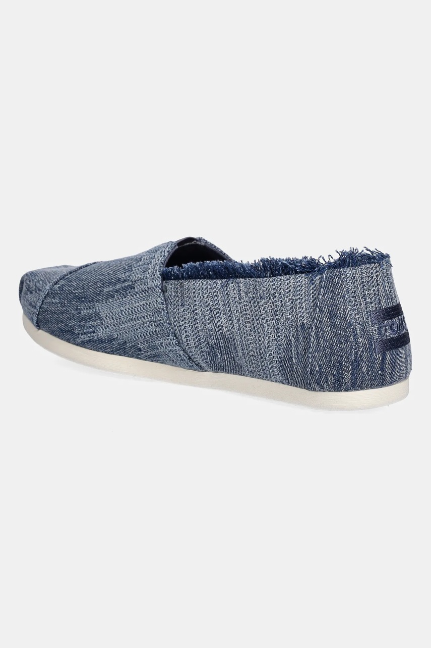 Πάνινα παπούτσια Toms DARK SKY TEXTURED χρώμα: μπλε, 10021887 φωτογραφία