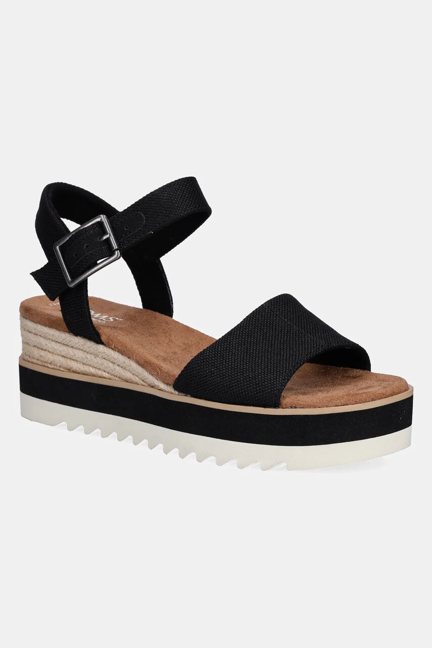 Toms sandale Diana culoarea negru, 10017856
