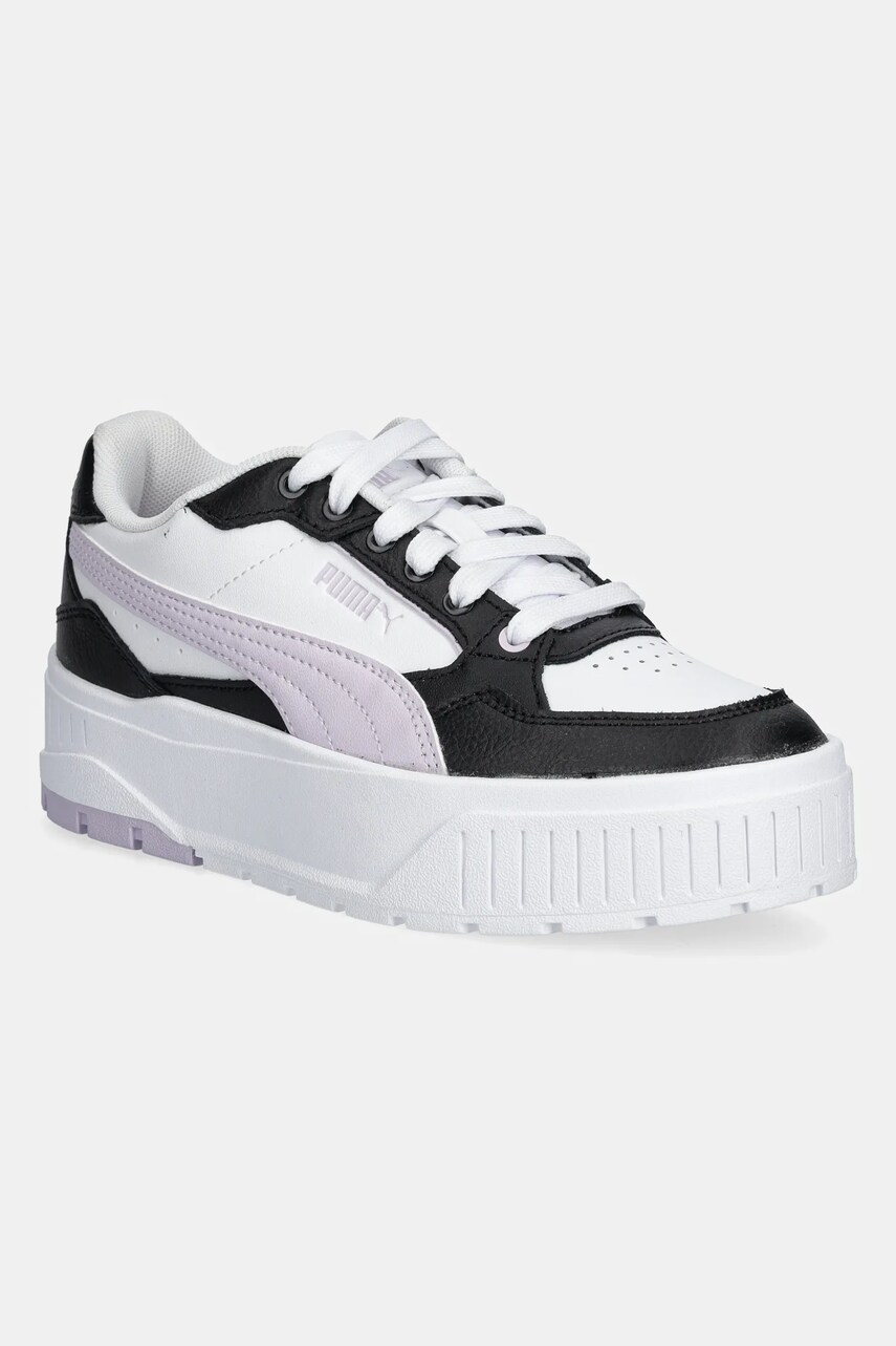 Puma sneakers din piele SPORTY STREET femei, culoarea violet, 397461