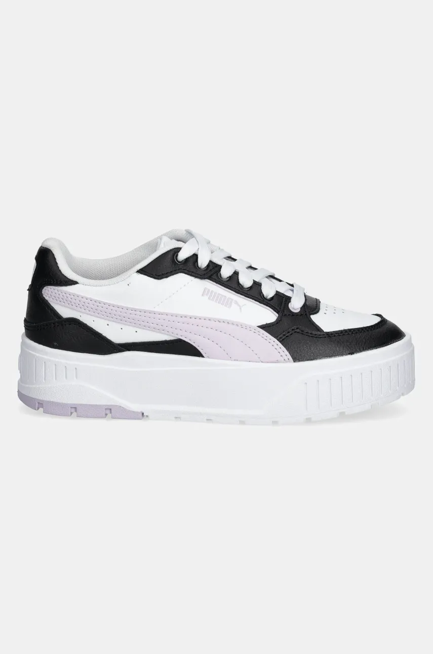 Кожаные кроссовки Puma SPORTY STREET женские цвет фиолетовый 397461 Кожаные кроссовки Puma SPORTY STREET женские цвет фиолетовый 397461