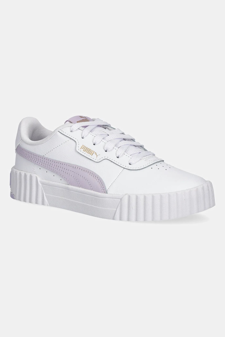 Puma sneakers Carina 3.0 culoarea alb, 400365