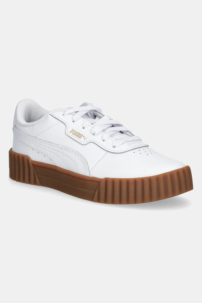Puma sneakers Carina 3.0 culoarea alb, 400365