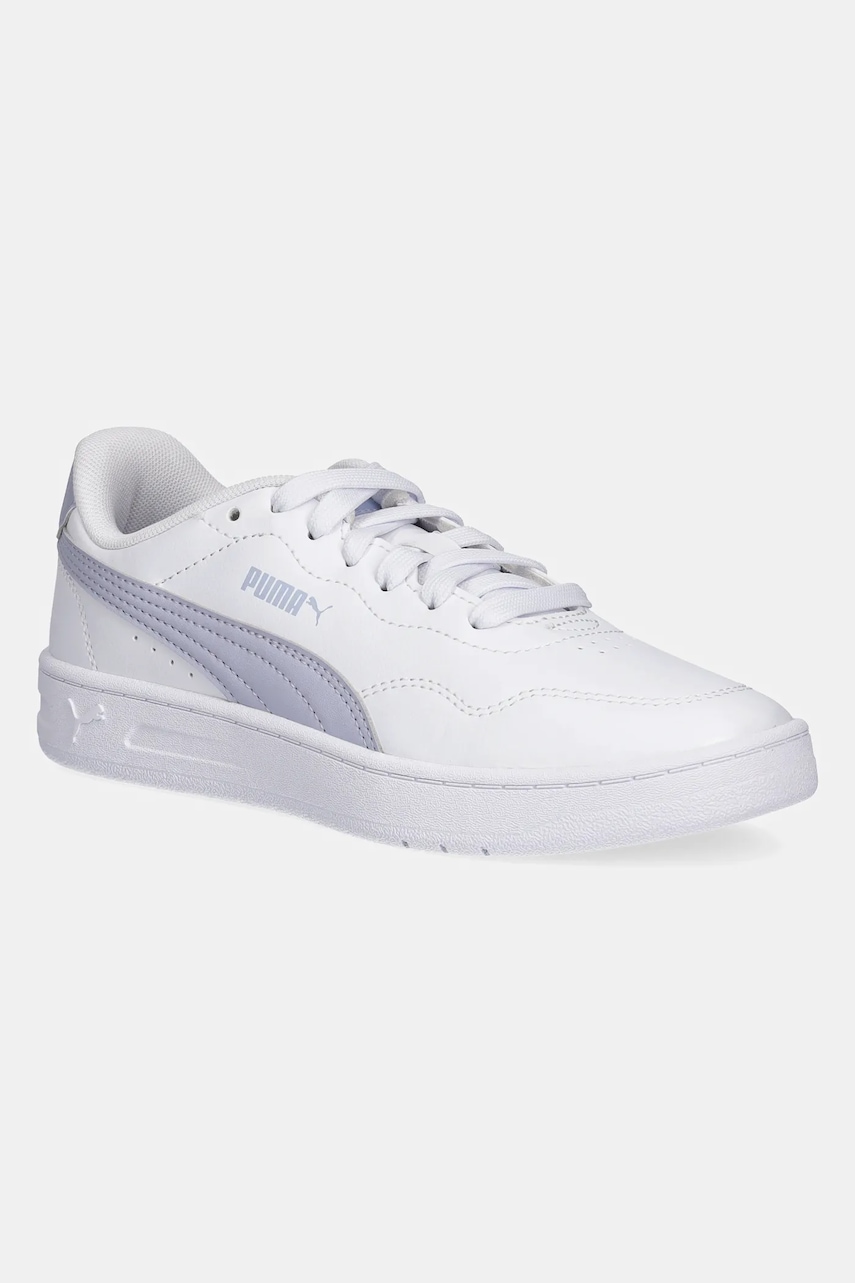 Puma sneakers Court Lally culoarea alb, 400367