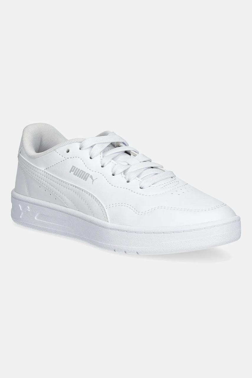 Puma sneakers Court Lally culoarea alb, 400367