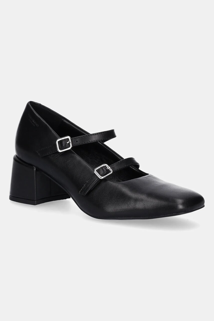 Vagabond Shoemakers pantofi de piele ADISON culoarea negru, cu toc drept, 5739-101-20