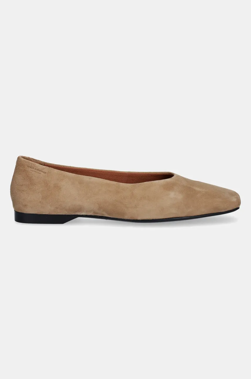 Замшевые балетки Vagabond Shoemakers DELIA цвет коричневый 5907-140-28 Замшевые балетки Vagabond Shoemakers DELIA цвет коричневый 5907-140-28