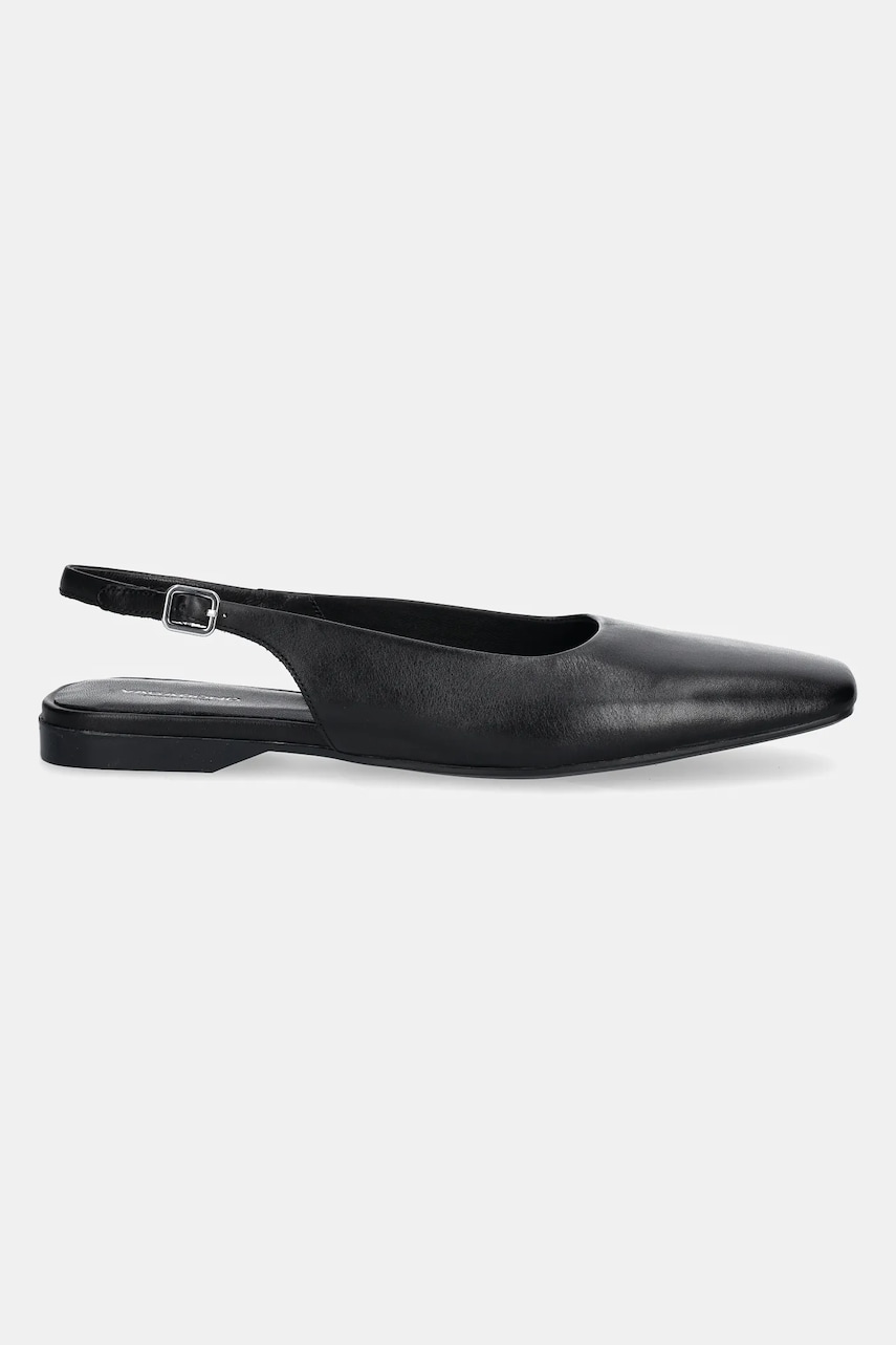 Кожаные балетки Vagabond Shoemakers DELIA цвет чёрный открытая пятка 5907-201-20 Кожаные балетки Vagabond Shoemakers DELIA цвет чёрный открытая пятка 5907-201-20
