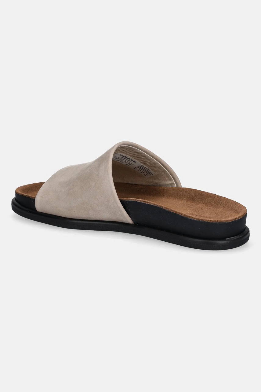 Παντόφλες σουέτ Vagabond Shoemakers EFFIE γυναικείες, χρώμα: μπεζ, 5922-050-07 φωτογραφία