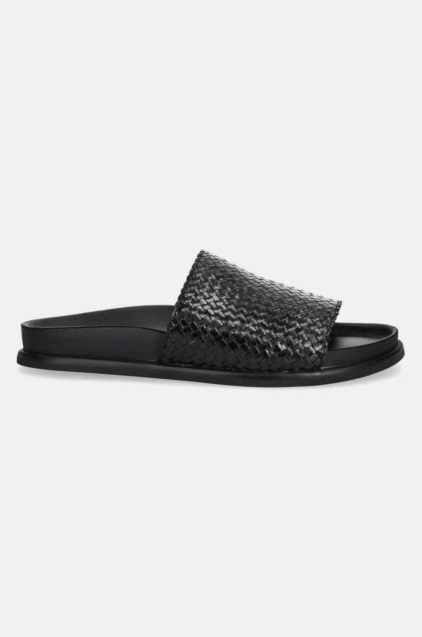 Кожаные шлепанцы Vagabond Shoemakers EFFIE женские цвет чёрный 5922-125-20 Кожаные шлепанцы Vagabond Shoemakers EFFIE женские цвет чёрный 5922-125-20