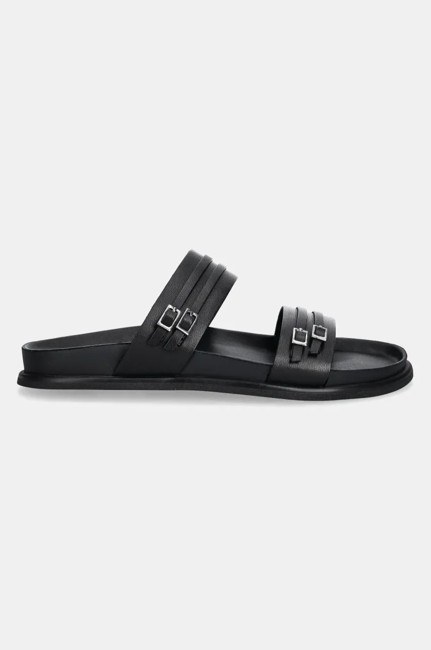 Кожаные шлепанцы Vagabond Shoemakers EFFIE женские цвет чёрный 5922-301-20 Кожаные шлепанцы Vagabond Shoemakers EFFIE женские цвет чёрный 5922-301-20
