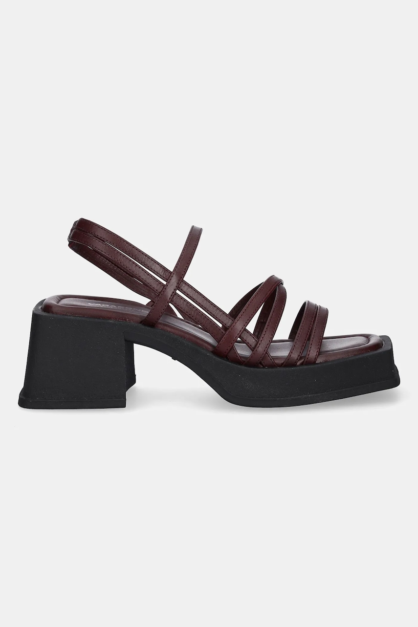 Кожаные сандалии Vagabond Shoemakers HENNIE цвет бордовый 5337-101-38 Кожаные сандалии Vagabond Shoemakers HENNIE цвет бордовый 5337-101-38