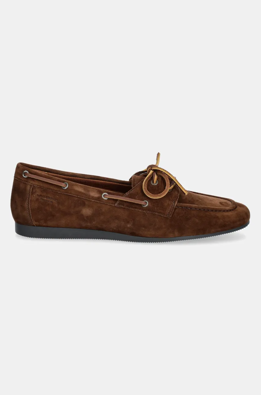 Замшевые мокасины Vagabond Shoemakers HILLARY женские цвет коричневый на плоском ходу 5925-440-89 Замшевые мокасины Vagabond Shoemakers HILLARY женские цвет коричневый на плоском ходу 5925-440-89