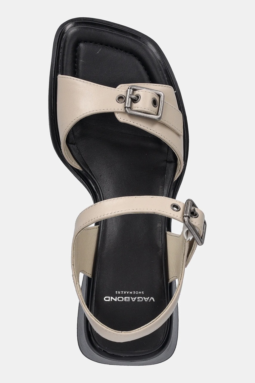 Δερμάτινα σανδάλια Vagabond Shoemakers INES χρώμα: μπεζ, 5911-101-37 φωτογραφία