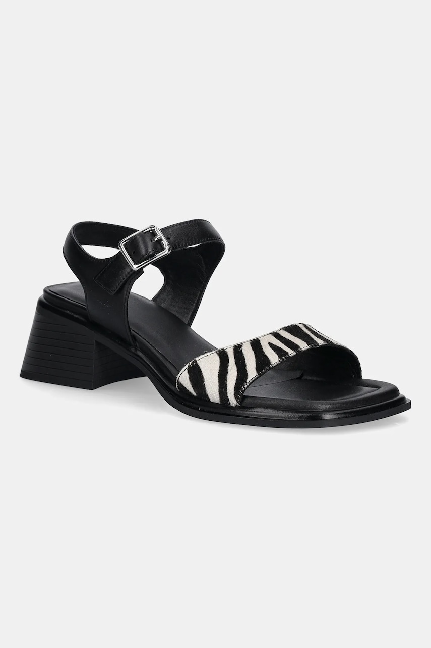 Vagabond Shoemakers sandale din piele intoarsa INES culoarea negru, 5911-261-87